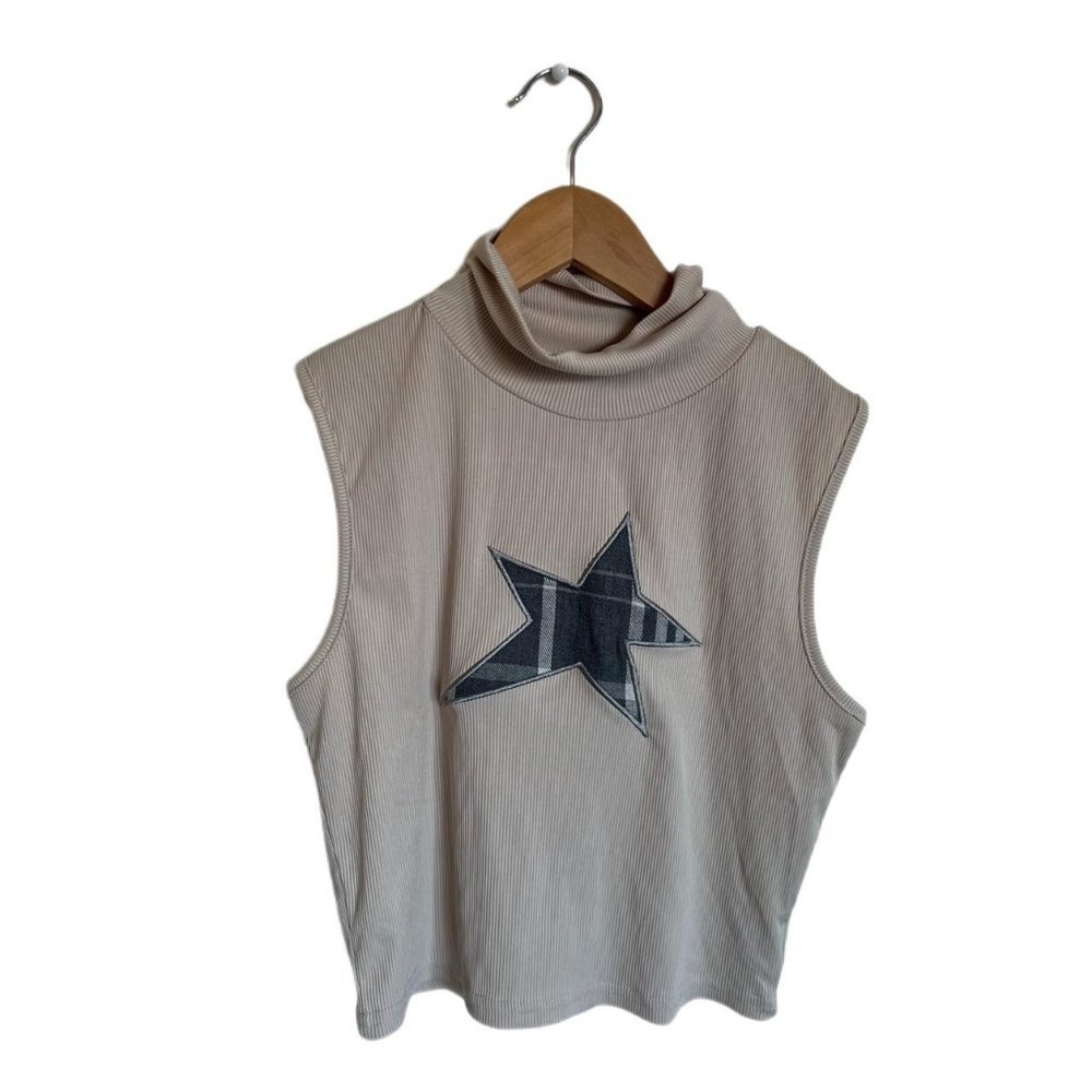 Y2K Turtleneck Tanktop